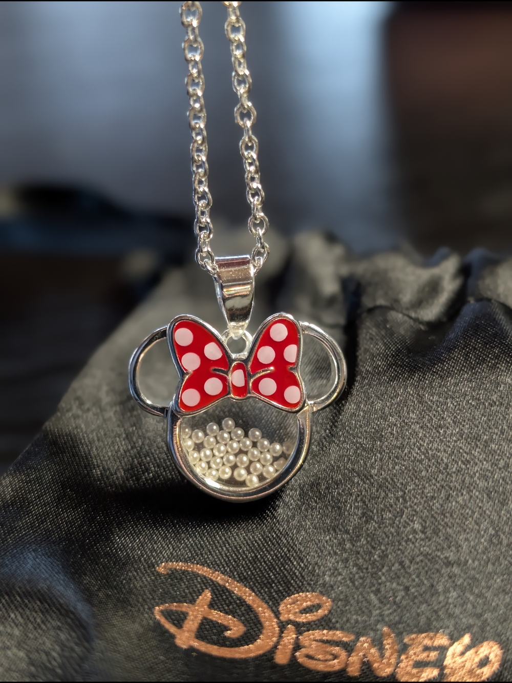 Minnie Mouse Pendant Necklace